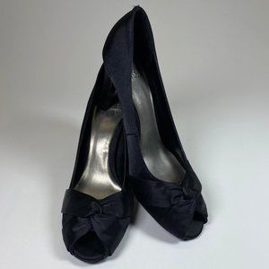 Shoes High Heel Mootsies Tootsies Women's SZ 8 Bonded Leather Sole Worn Lightly